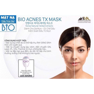 Bio Anti -Acnes TX mask- Mặt nạ cấu trúc da dành cho da bị mụn, lỗ chân lông to