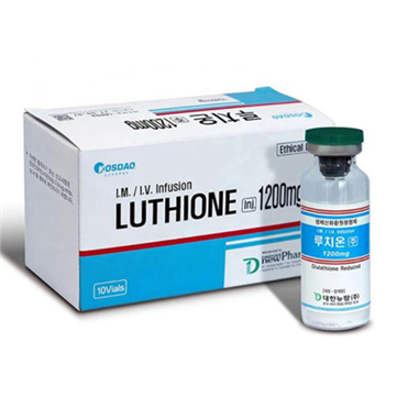 LUTHIONE (Glutathione 1200mg)- giải độc gan, làm trắng da, chống lão hoá da